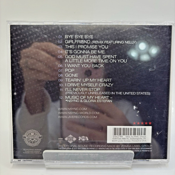 Greatest Hits by NSYNC (CD, 2005) - Picture 2 of 5
